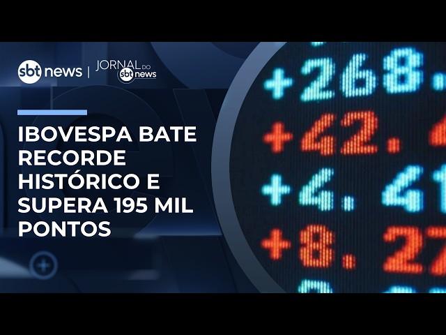Bolsa brasileira atinge máxima mesmo com tensão no exterior | #JornaldoSBTNews