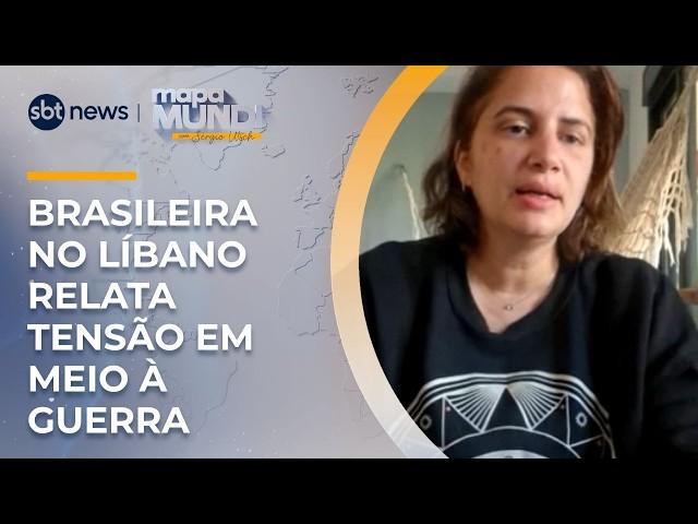 “Quando falam em cessar-fogo, é quando mais morre gente”, conta brasileira no Líbano | #MapaMundi