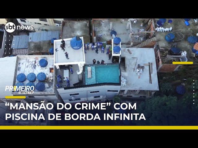 RJ: Operação policial na Rocinha invade “mansão do crime” de facção | #PrimeiroImpacto
