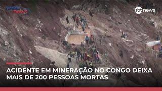 Desabamento de mina deixa ao menos 227 garimpeiros mortos no Congo