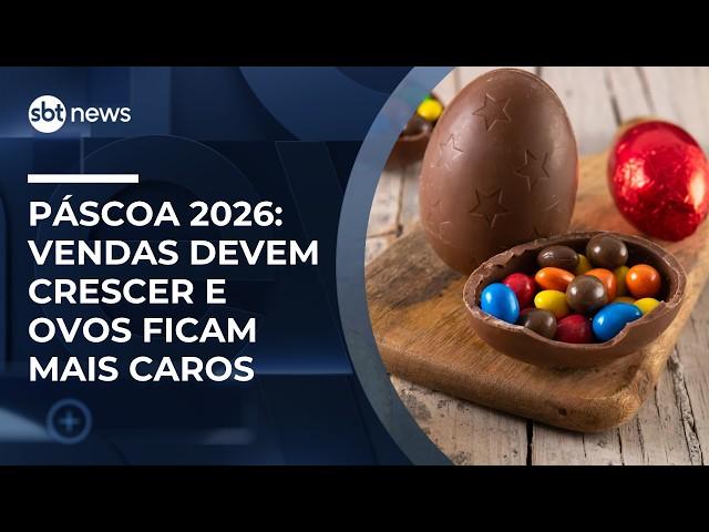 Páscoa 2026 deve ter alta nas vendas e mais empregos, projeta setor |#SBTNews