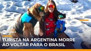 Brasileira morre em acidente de carro na Argentina durante retorno ao Brasil | #SBTManhã