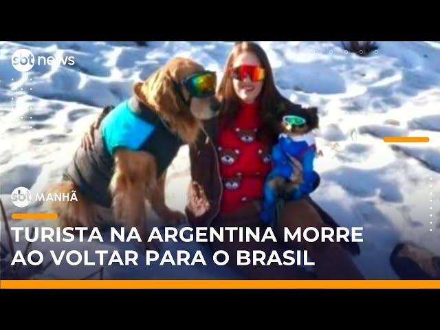 Brasileira morre em acidente de carro na Argentina durante retorno ao Brasil | #SBTManhã