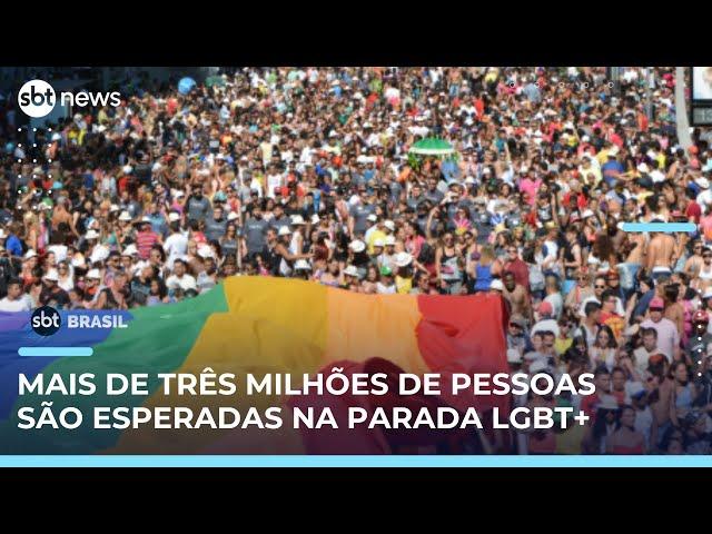 Parada Gay em São Paulo: evento deve injetar R$ 500 milhões na economia paulistana | #SBTBrasil 