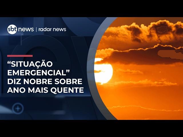 ONU diz que 2025 foi o ano mais quente da história e Carlos Nobre faz alerta | #RadarNews