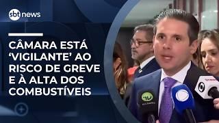 Motta diz que Câmara está “vigilante” e pode agir diante de alta dos combustíveis e risco de greve