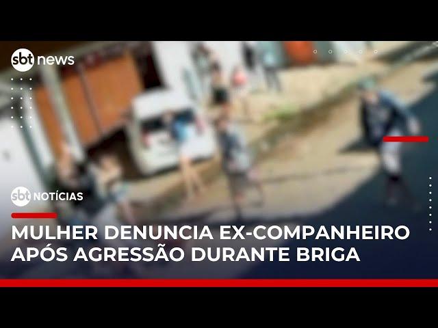 Jovem é esfaqueada por ex-companheiro após briga por pensão | #SBTNotícias