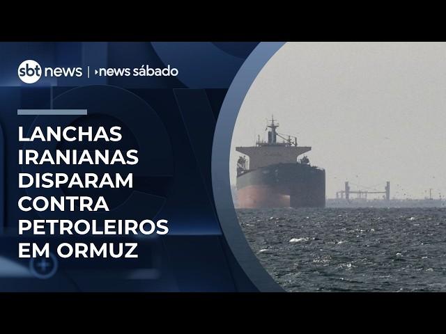 Irã retoma bloqueio do Estreito de Ormuz em resposta à restrição dos EUA a seus portos | #NewsSábado