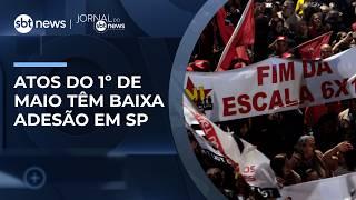 Sem Lula, eventos sindicais ficam esvaziados | #JornaldoSBTNews