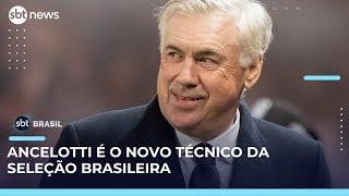 CBF confirma Carlo Ancelotti como treinador da seleção brasileira | SBT Brasil (11/05/25)
