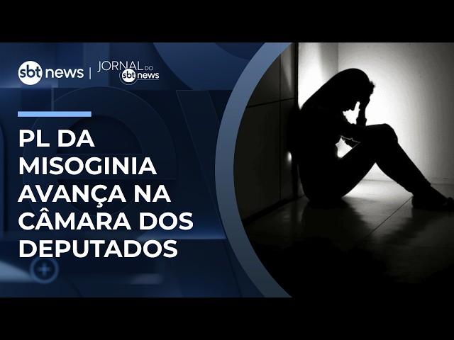 PL da misoginia avança na Câmara dos Deputados | #JornaldoSBTNews