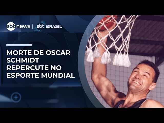Morte de Oscar Schmidt repercute e mobiliza homenagens no esporte mundial