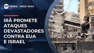Irã ameaça "ataques devastadores" contra os EUA e Israel após discurso de Trump | #RadarNews