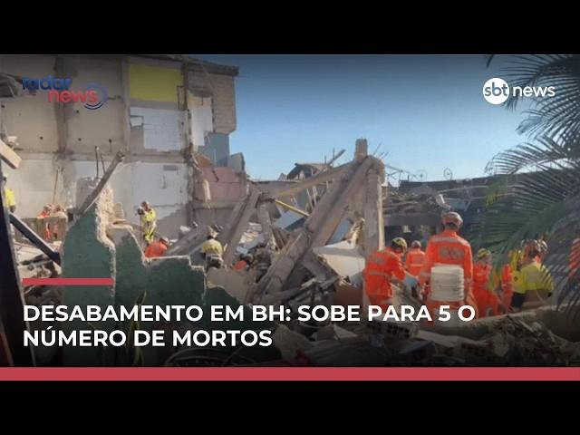 Asilo desaba em Belo Horizonte e ao menos cinco pessoas morrem | #RadarNews