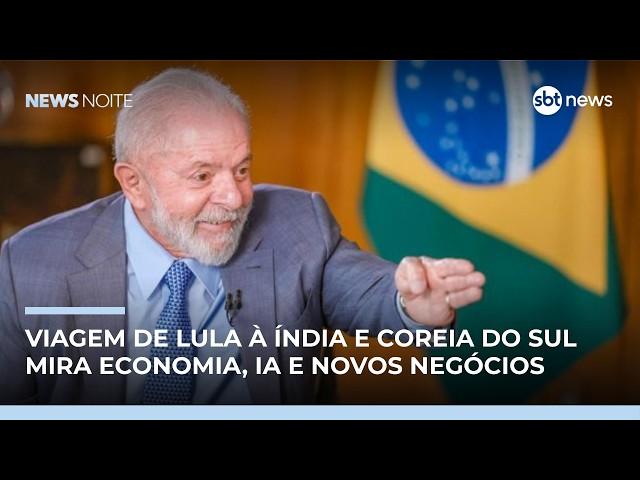 Especialista analisa: Lula vai à Ásia em busca de tecnologia, mercados e parcerias | #NewsNoite