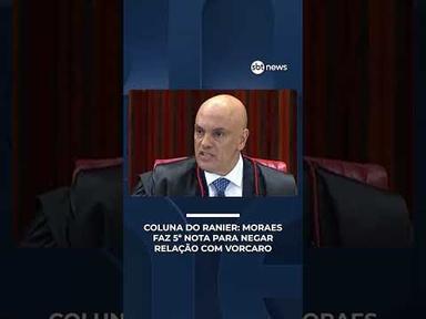 Moraes faz 5ª nota para negar relação com Vorcaro, mas deixa perguntas sem resposta | #NewsSábado