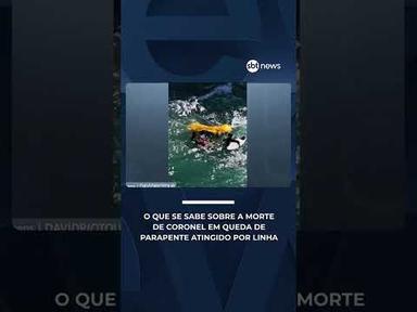 O que se sabe sobre a morte de coronel em queda de parapente atingido por linha | #NewsDomingo