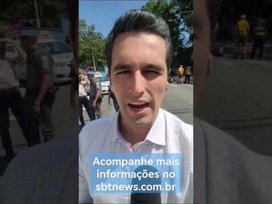 Aluna é baleada dentro de escola na zona leste de São Paulo #shorts #sbtnews