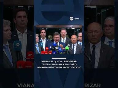 Viana vai priorizar testemunhas na CPMI: “Não adianta insistir em investigados” | #JornaldoSBTNews