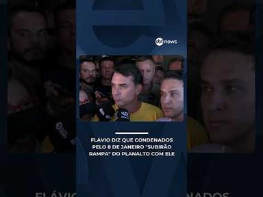 Flávio diz que, se for eleito, condenados do 8 de Janeiro "subirão rampa" com ele | #NewsSábado