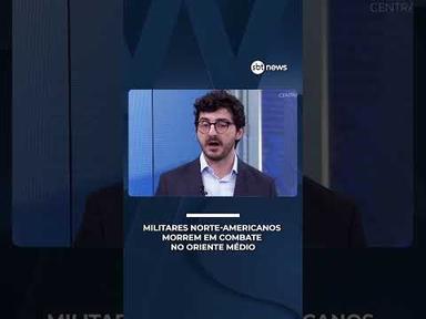 Militares norte-americanos morrem em combate no Oriente Médio | #CentraldeNotícias