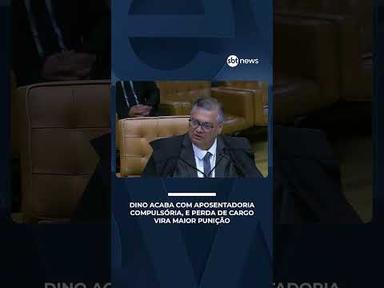 Dino acaba com aposentadoria compulsória, e perda de cargo vira maior punição da magistratura