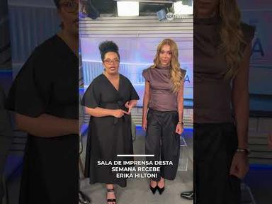 Sala de Imprensa desta semana recebe Erika Hilton