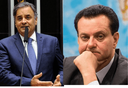 Imagem da notícia À esquerda, Aécio Neves (PSDB), e à direita, Gilberto Kassab (PSD) | Reprodução