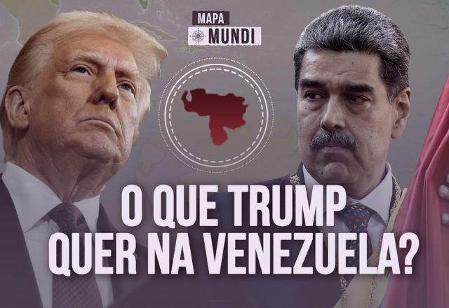 Mapa Mundi: Ameaça dos EUA contra Venezuela causa tensão na América Latina