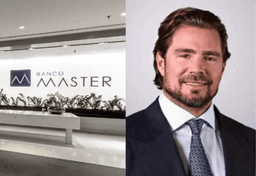 Imagem da notícia Banco Master e Daniel Vorcaro, executivo responsável pela instituição | Reprodução/SBT