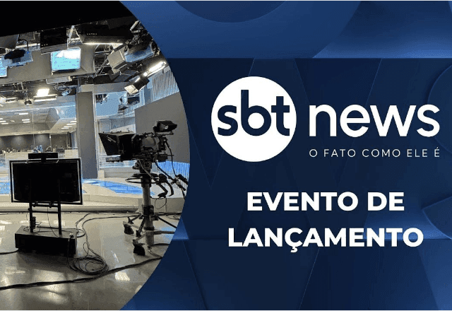 Assista ao evento de lançamento do canal SBT News desta sexta (12)