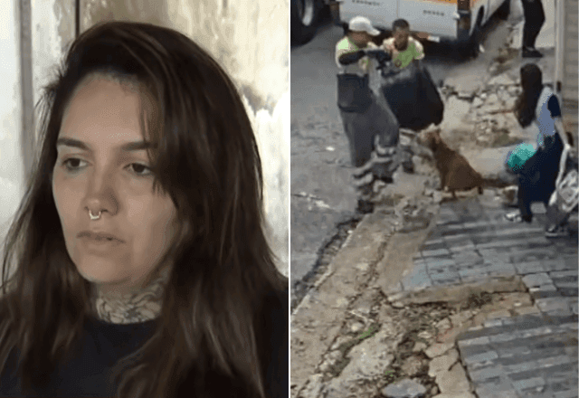 Dona de pitbull que atacou gari se manifesta e diz que cão agiu em defesa da filha