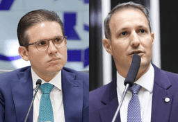 Imagem da notícia Presidente da Câmara, Hugo Motta, mantém Derrite no projeto antifacção | Reprodução