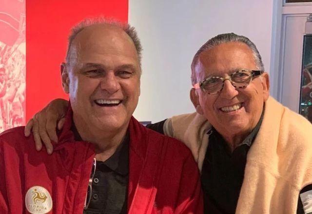 Galvão Bueno exalta Oscar Schmidt: 'Torci como fã e transmiti títulos'