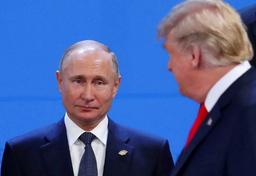 Imagem da notícia Donald Trump e Vladimir Putin em Buenos Aires | Foto: REUTERS/Marcos Brindicci