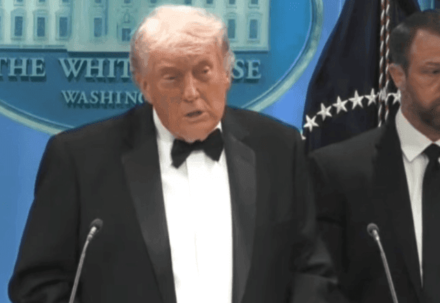 "Não é a primeira vez que tentam me matar", diz Trump após tiroteio na Casa Branca 