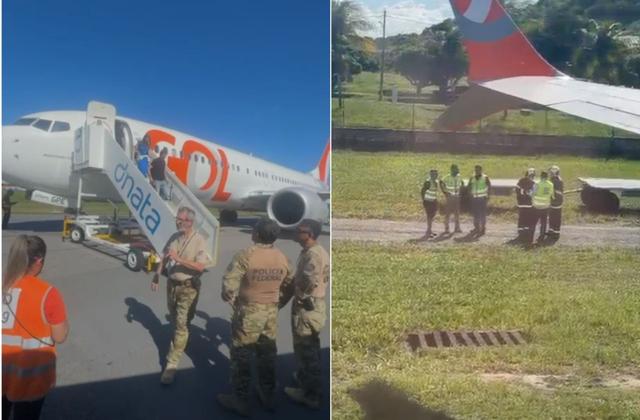 Avião com destino a Fernando de Noronha faz pouso de emergência após ameaça de bomba