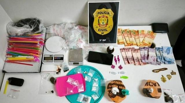 Casal é preso por tráfico de drogas em apartamento de luxo em Brasília 