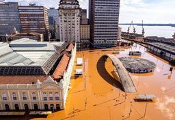 Imagem da notícia Rio Grande do Sul após temporais que atingiram o estado | Gustavo Mansur/Palácio Piratini