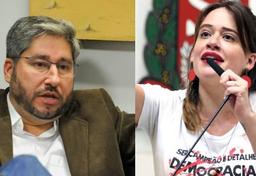 Imagem da notícia Fernando Cury (Cidadania) e Isa Penna (Psol) | Foto por Alesp/divulgação