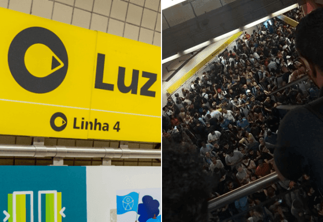 Linha 4-Amarela do Metrô de SP tem falha operacional na Estação da Luz nesta quarta (18)