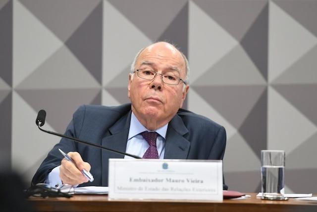 Comissão do Senado aprova convite para Mauro Vieira falar sobre a guerra no Oriente Médio