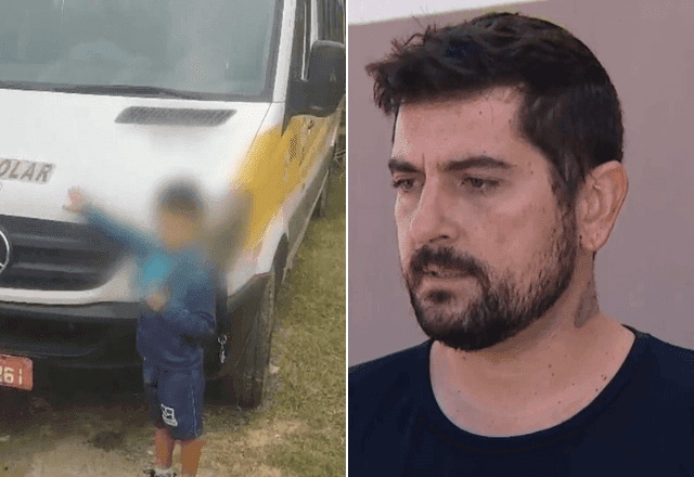 Criança é esquecida dormindo em van escolar e consegue escapar após 2h; pai revela o que motorista disse