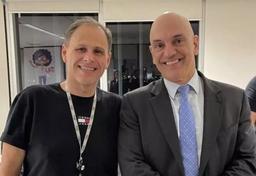 Imagem da notícia Eduardo Tagliaferro, ex-assessor no Tribunal Superior Eleitoral (TSE) e o ministro Alexandre de Moraes, do STF | Reprodução/Instagram