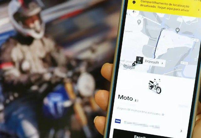Justiça de SP suspende multa aplicada à Uber por serviço de mototáxi