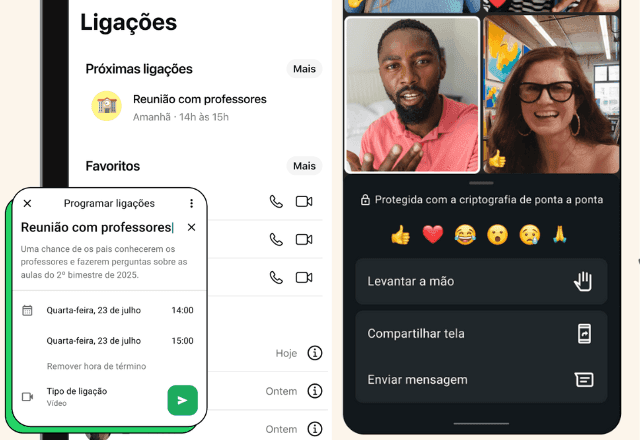 Nova função do WhatsApp permite agendar chamadas; veja passo a passo para usar