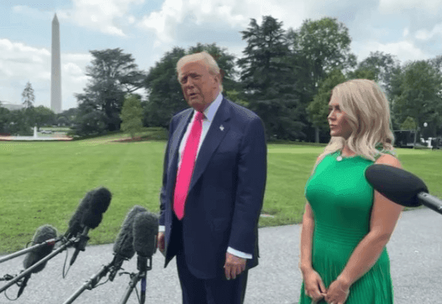 "Ninguém está feliz com o que o Brasil está fazendo", diz Trump em resposta ao SBT