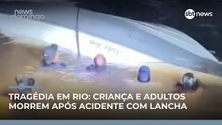 Colisão de lancha contra píer deixa seis mortos na divisa entre SP e MG | #NewsDomingo