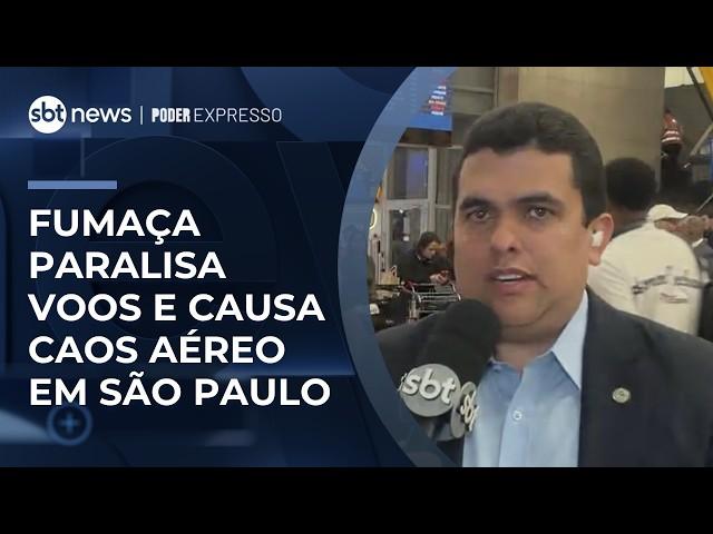 Presidente da Anac diz que fumaça foi a causa do caos nos aeroportos de SP | #PoderExpresso Presidente da Anac diz que fumaça foi a causa do caos nos aeroportos de SP | #PoderExpresso