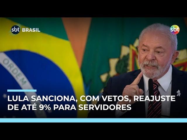 Lula sanciona, com vetos, reajuste salarial de até 9% para servidores do congresso e TCU Lula sanciona, com vetos, reajuste salarial de até 9% para servidores do congresso e TCU